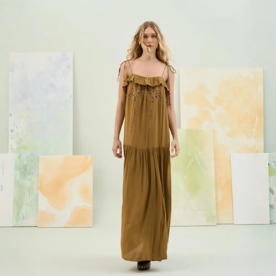 Vestido Bordado
