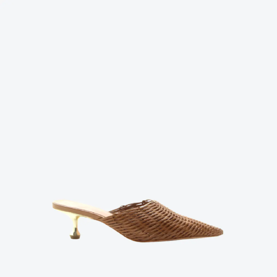 Sapato Mule Tramado