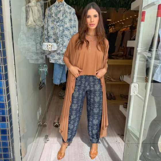 Calça Jeans Estam Translucida