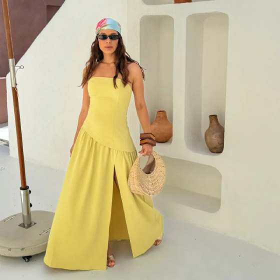 Vestido Longo Laura Dellagnese