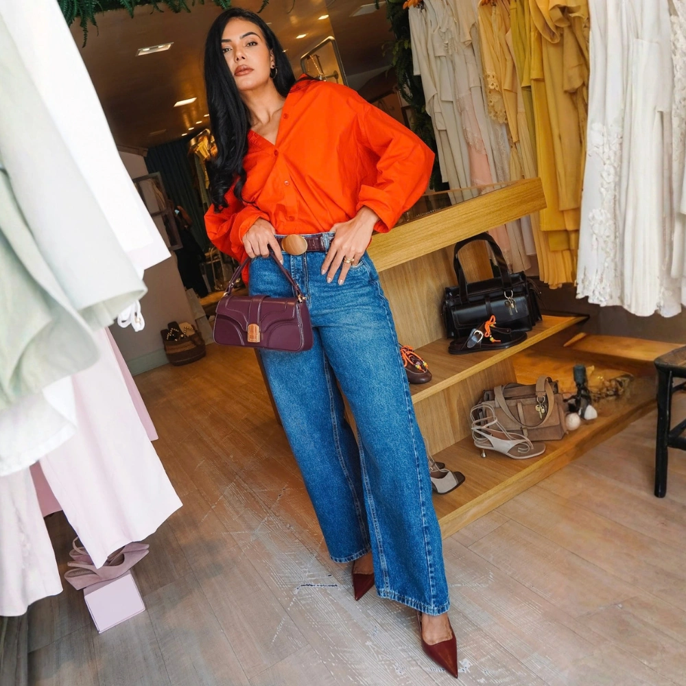 Calça Jeans Baloon Angolde