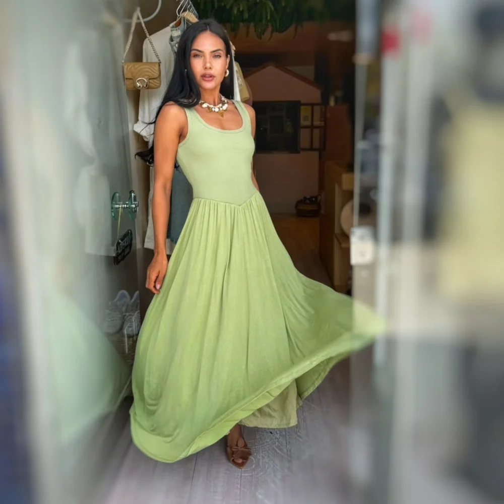 Vestido Alicia Canelado