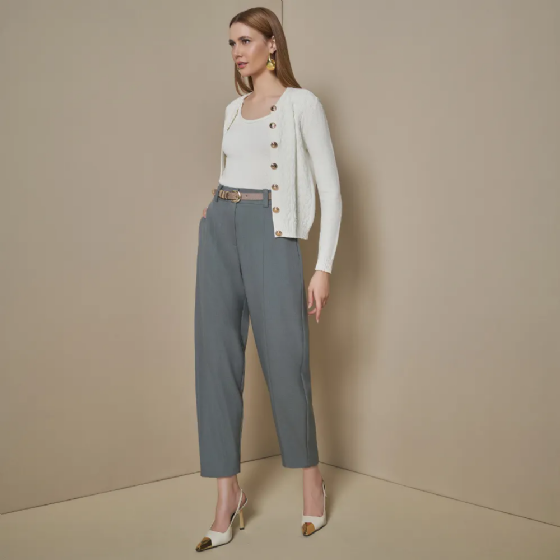 Conj Regata/Cardigan Tricot