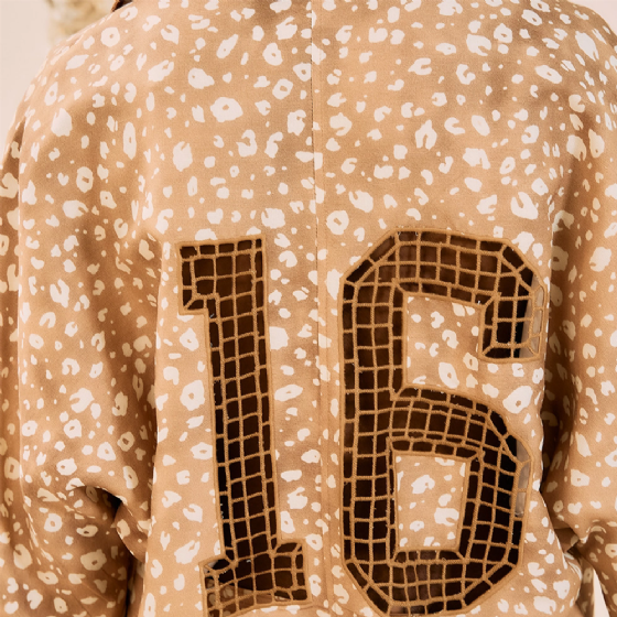 Camisa Oversized Animal Print