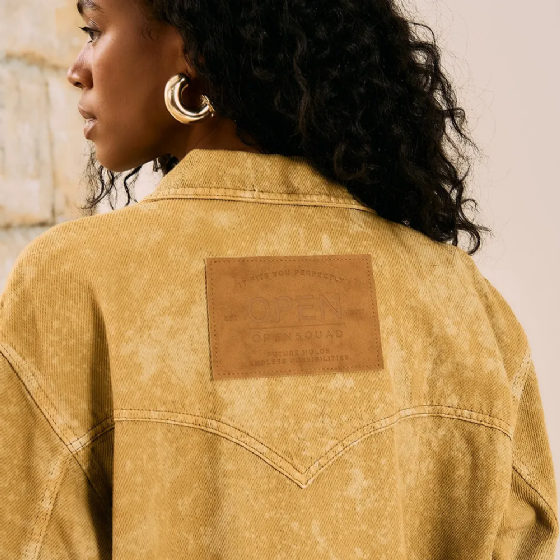 Jaqueta Oversized Estilo Shacket