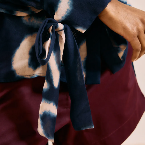 Camisa Fluida Estampada
