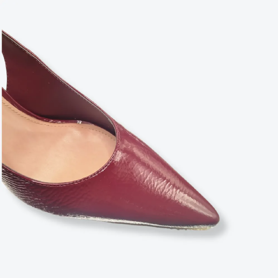 Scarpin Slingback Verniz