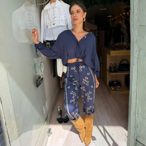 Calça Jogging Estampada