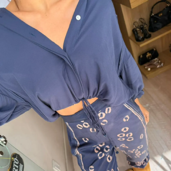 Calça Jogging Estampada