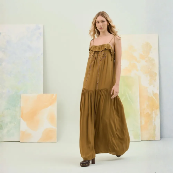 Vestido Bordado