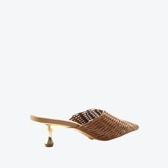 Sapato Mule Tramado