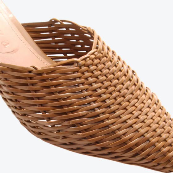 Sapato Mule Tramado