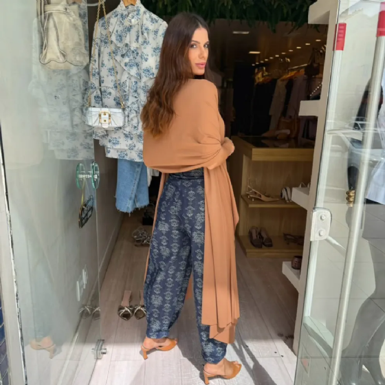 Calça Jeans Estam Translucida