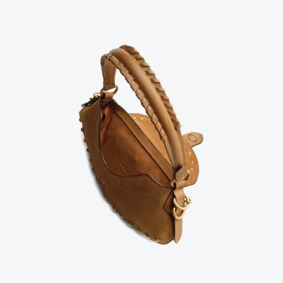 Bolsa Shoulder Lauren Camurça Média