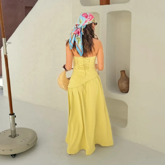 Vestido Longo Laura Dellagnese
