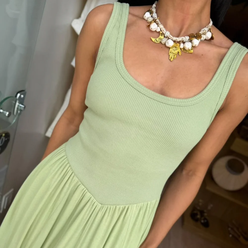 Vestido Alicia Canelado
