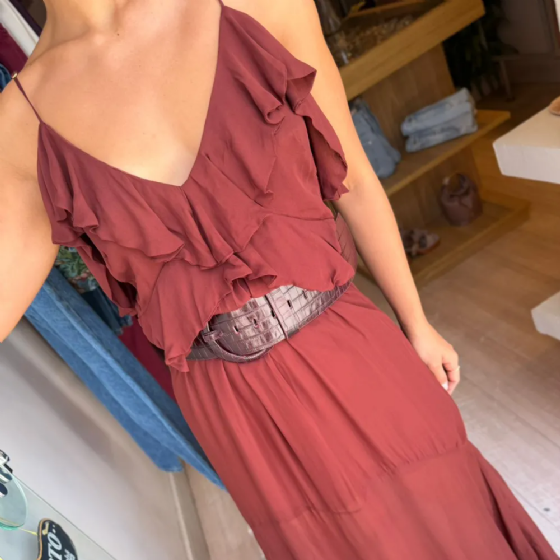 Vestido C/Bab E Transparência