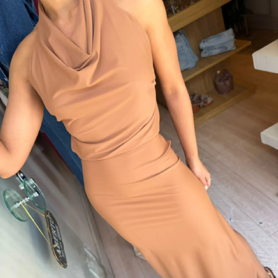 Vestido S Midi F Úni Deco Degagê