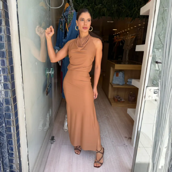 Vestido S Midi F Úni Deco Degagê