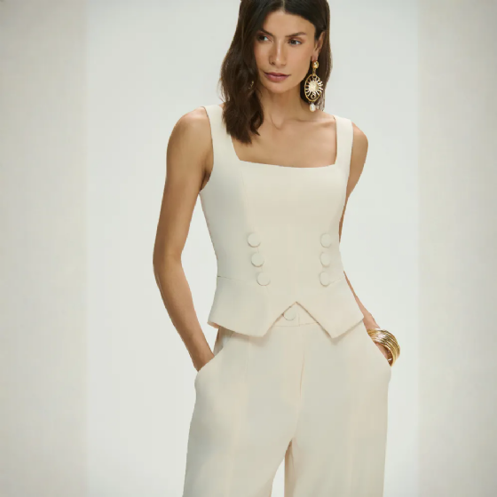 Blusa Maxi Botões