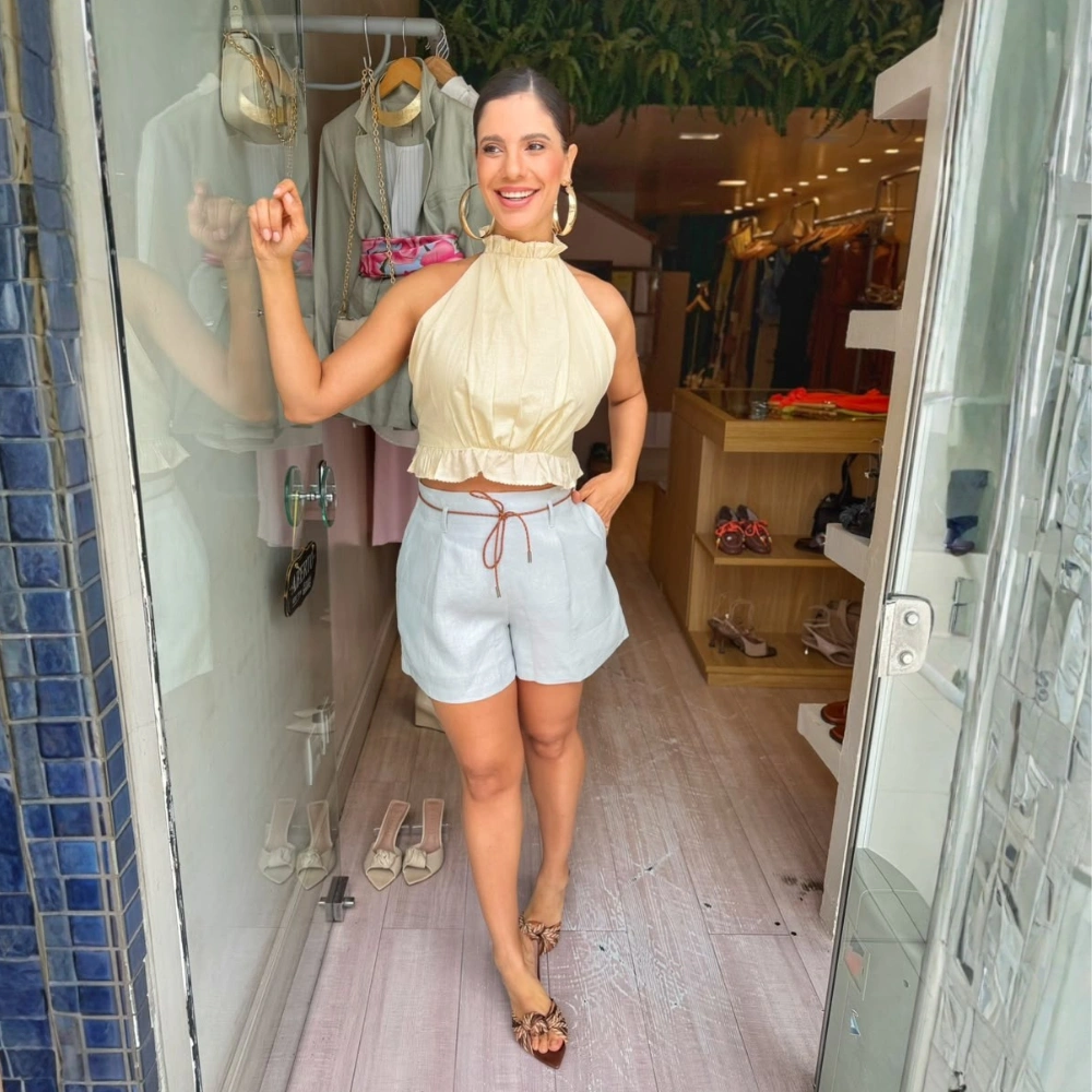 Blusa Linho Costa Nua