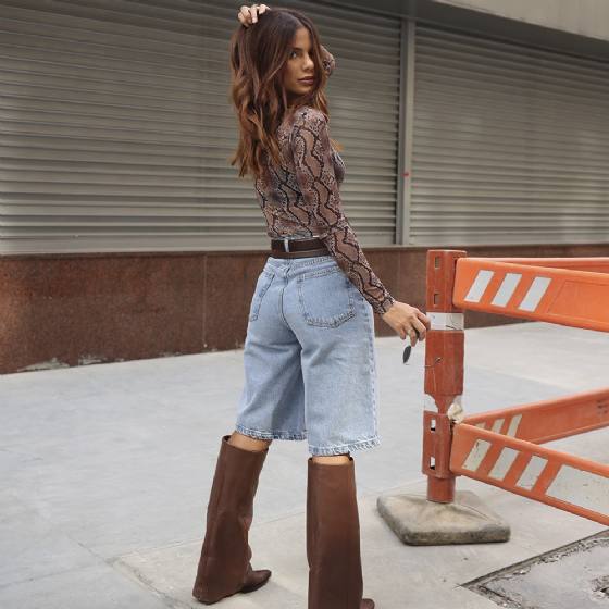 Bermuda Jeans Long Axis