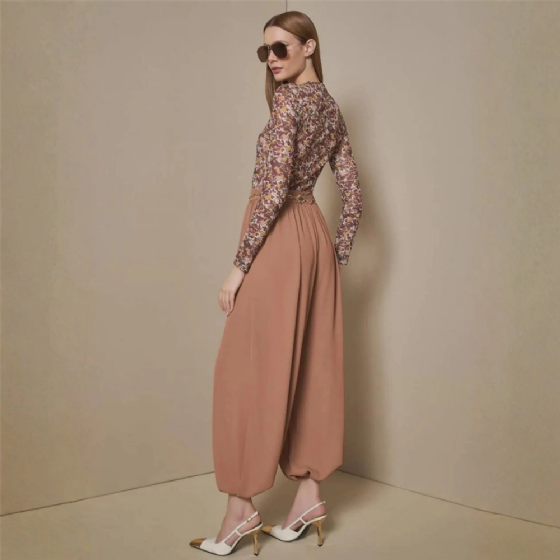 Calça Aladim Crepe Flow