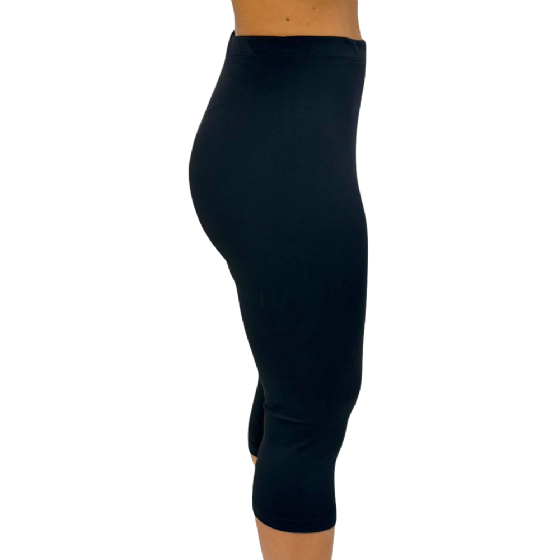 Calça Legging Capri C/Elás Na Cintura
