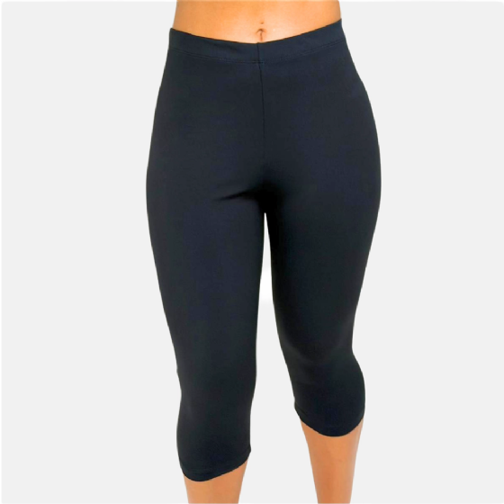 Calça Legging Capri C/Elás Na Cintura