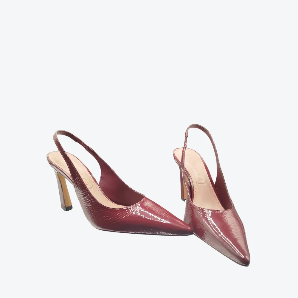 Scarpin Slingback Verniz