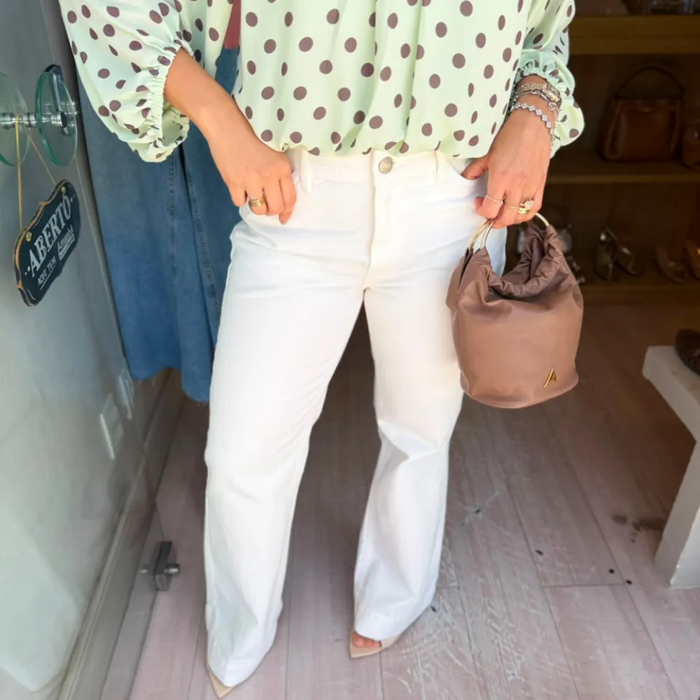 Calça Sarja C/Vinco