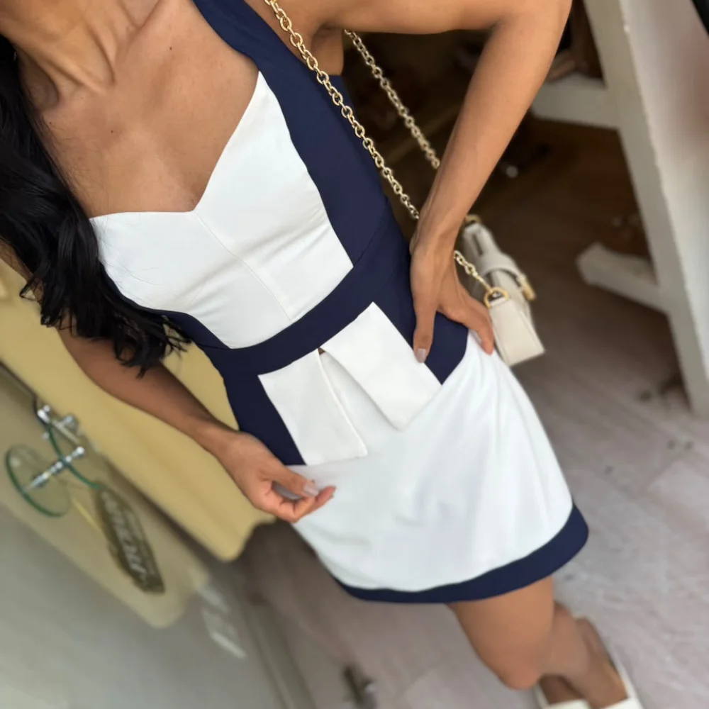 Conj Blusa Peplum/Short Saia