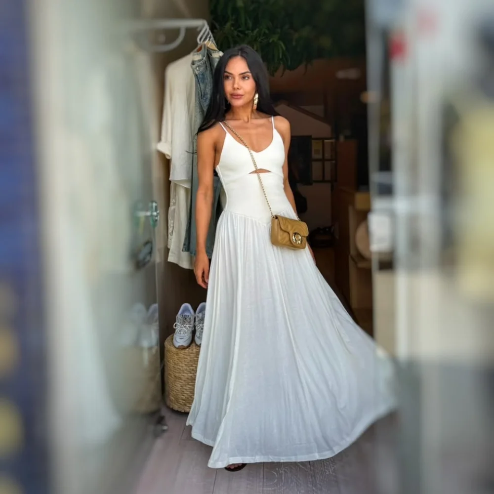 Vestido Anne Canelado