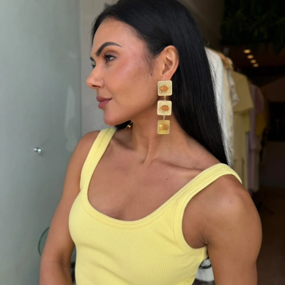 Vestido Alicia Canelado
