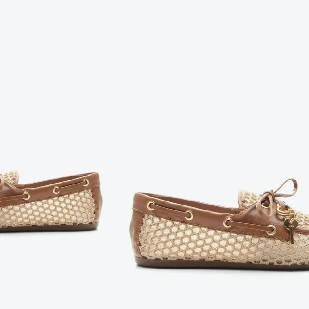 Sapato Mocassim Mansel Tela