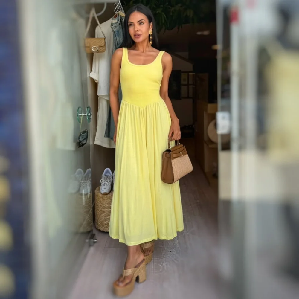 Vestido Alicia Canelado